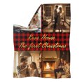thumbnail image 2 of BAOPAI Customized Christmas Photo Blanket For Families Making Thick Winter Personalized Blankets With Pictures And Text Rectangular Blankets Holiday Hold 1-9 Images, 2 of 9
