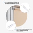 thumbnail image 4 of LOVEVER Plastic Blind Wands 4pcs Plastic 17” Blind Wands Vertical Blinds Replacement Parts Long Window Blind Sticks, 4 of 6