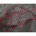 thumbnail image 4 of oneOone Silk Tabby Black Fabric Tree & Geometric Block Sewing Material Print Fabric By The Yard 42 Inch Wide, 4 of 4