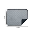 thumbnail image 3 of Vadktai Tapis Pipi Lavables pour Chiens et Chats, Tapis Pipi Réutilisables pour Chiots, Tapis de Propreté pour Dressage de Chiens, Tapis Pipi pour Chiens Super Absorbants, Tapis de Transport pour Animaux, 3 of 6