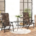 thumbnail image 2 of Outsunny Set of 2 Outdoor Wicker Folding Chairs with Adjustable Backrest, 2 of 10