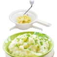 thumbnail image 3 of AMONIDA Manual Potato Masher, Multi-Functional Potato Blender Ricer Hand Held Masher Stainless Steel Kitchen Presses For Potatos Fruits Vegetables And More, 3 of 8