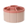 thumbnail image 1 of 6-Compartment Rotating Pencil Case for School and Office Use with Cosmetic Storage and 360-Degree Swivel Base, 1 of 3