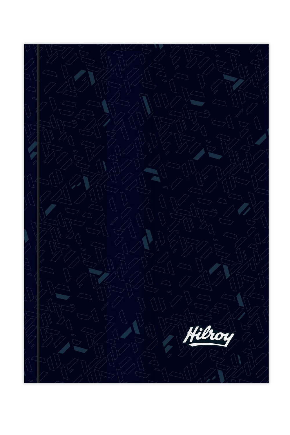 Hilroy® Hardcover Lunix Notebook, 80pg, Black