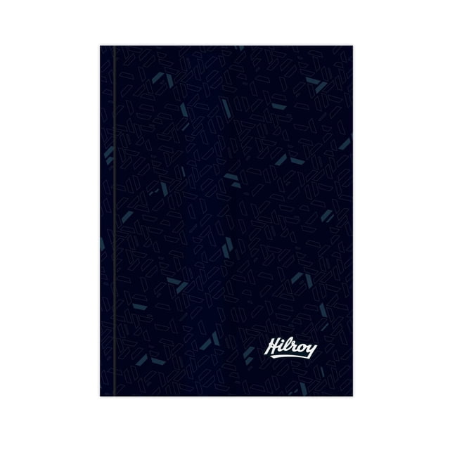 Hilroy Cahier Lunix à couverture rigide, 80 pages, noir