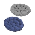 thumbnail image 3 of DOLITY Coussins Profonds pour Terrasse Extérieure Coussin de Siège de Balançoire Gris Bleu, 3 of 9