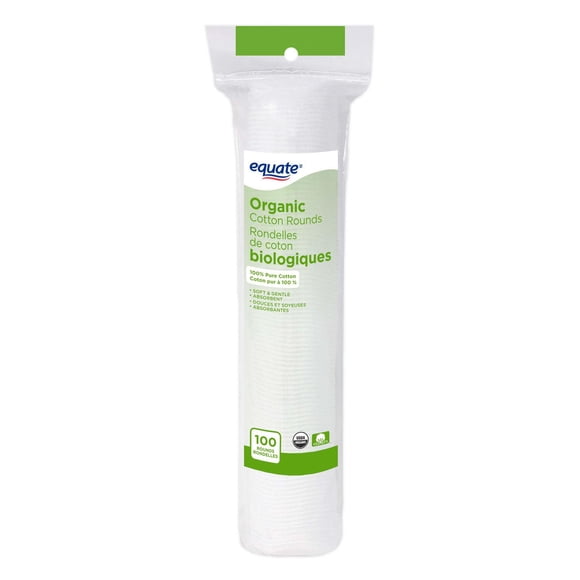 Rondelles de coton Equate biologiques