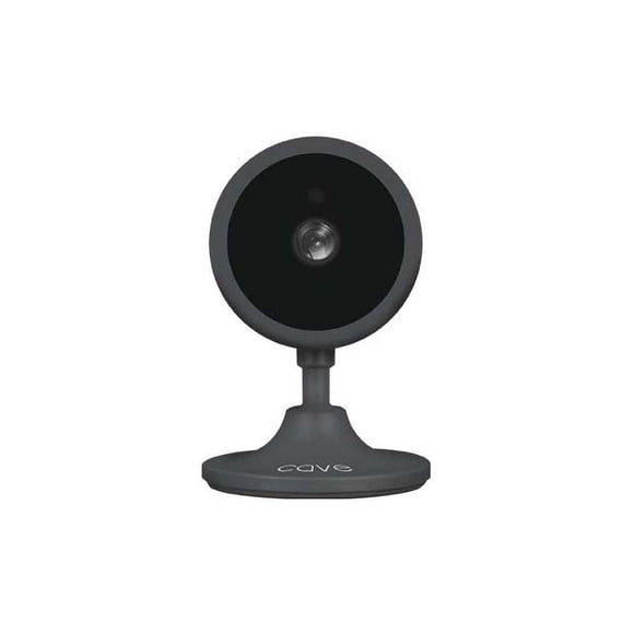 Caméra IP Veho Cave 1080p Full HD avec détection de mouvement, vision nocturne et sécurité domestique intelligente - Gris