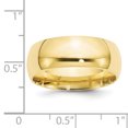 thumbnail image 3 of 10K Yellow Gold 8mm Standard Comfort Fit Band Size 9, 3 of 3