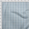 thumbnail image 3 of oneOone Cotton Poplin Fabric Check Kasuri Print Sewing Fabric BTY 56 Inch Wide, 3 of 4
