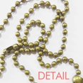 thumbnail image 3 of Pakistan National Flag Text Insignia Necklace Vintage Chain Bead Pendant Jewelry Collection, 3 of 3