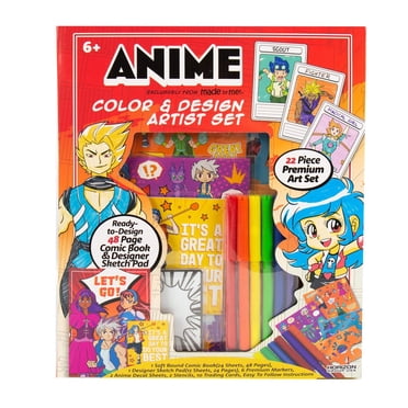 Made By Me Anime Color & Design Artist Set