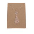 thumbnail image 2 of 150 Sets Necklace Display Cards Earring Holder Cards with Bags for Jewelry Display (Display Cards and Bags for Each 150pcs), 2 of 7