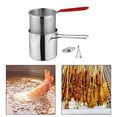thumbnail image 4 of Luzkey Deep Fryer Set French Fries Pot French Fries Cooker Frying Basket Small Deep Fryer Pot for Baking Frying Boiling Home Kitchen With Lid, 4 of 6