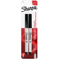 thumbnail image 1 of Sharpie Permanent Markers, Ultra Fine Point, Black, 2 Count, 1 of 11