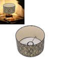 thumbnail image 3 of Hollow Table Light Shade, Decorative Hollow Metal Lampshade Engraving Technology Iron 10in Diameter  For E14 Caliber Base, 3 of 8