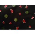 thumbnail image 4 of oneOone Cotton Silk Fabric Watermelon Fruit Printed Fabric 1 Yard 42 Inch Wide, 4 of 4