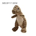 thumbnail image 2 of Squeaky Plush Dog Toy 3 Color Chosoe Orange Green Gray For Small Medium And Large Dogs, 2 of 2