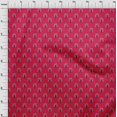 thumbnail image 3 of oneOone Cotton Poplin Fabric Floral & Flying Swan Block Print Sewing Fabric BTY 42 Inch Wide, 3 of 4
