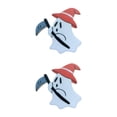 thumbnail image 3 of kurtrusly White Affordable Ghosts Enamel Pin Modern Minimalist Brooche Delicate Intricate Enamel Pin Punk C 2Set, 3 of 6