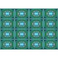 thumbnail image 1 of Ahgly Tapis Rectangulaire Lavable en Machine Intérieur Transitionnel Vert Profond, 5 Pieds x 8 Pieds, 1 of 7