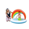 thumbnail image 3 of Piscine gonflable de 48" de Bluescape avec le couvert d’ombre de soleil d’arc-en-ciel, pour des Âges 1 - 3 Ans, 3 of 5