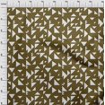 thumbnail image 4 of oneOone Soie Tissu Tabby Triangle Géométrique Tissu Imprimé 1 Yard 42 Inch Wide, 4 of 5