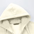 thumbnail image 4 of KIHOUT Men's Hoodies Jackets, Moisture Wicking & Breathable, Full Zip Solid Color Hooded Sweatshirt, 4 of 8