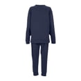 thumbnail image 3 of Timegard Sweatsuits for Women 2 Piece Outfits Side Split Crew Neck Long Sleeve Sweatshirt Drawstring Pants with Pockets Sets, 3 of 4