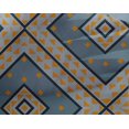 thumbnail image 4 of oneOone Georgette Viscose Fabric Diamond|Triangle & Check Geometric Print Fabric BTY 42 Inches Wide, 4 of 4