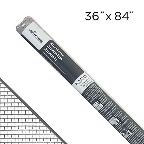 ADFORS Aluminum Screen, 36" x 100', Bright