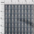 thumbnail image 1 of oneOone Georgette Viscose Fabric Paisley & Floral Ikat Print Sewing Fabric BTY 42 Inch Wide, 1 of 4