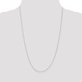 thumbnail image 2 of 10K White Gold .5mm Box Chain 18 Inch, 2 of 5