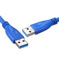 thumbnail image 4 of Amdohai USB 3.0 Extension Cable Male to Male Cable Type A Cord 5Gbps Fast Speed for Data Transfer Hard Drive Enclosures Printers Modems Cameras (Blue), 4 of 7