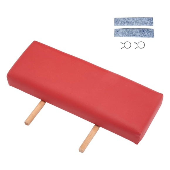 Milaget Massage Table Length Extender PU Cover Pratical Attachment Extension Cushion red