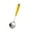 H, variant on Creative Cute Ceramic Carrot Handle Fork And Spoon, Tableware Set for Household Dessert Dining, Multi-Scene for Restaurant Picnic, Food-Grade Stainless Steel Anti-Rust, 1 Piece of Tableware