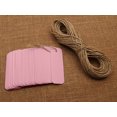 thumbnail image 3 of 100 Pcs Rectangular Shape Blank Tags Bonbonniere Wedding Favor Hang Tag with Free Natural Jute Twine - Colours Available, 3 of 7