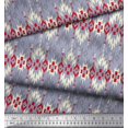 thumbnail image 3 of Soimoi Rayon Fabric Aztec Geometric Print Fabric by Yard 56 Inch Wide, 3 of 3