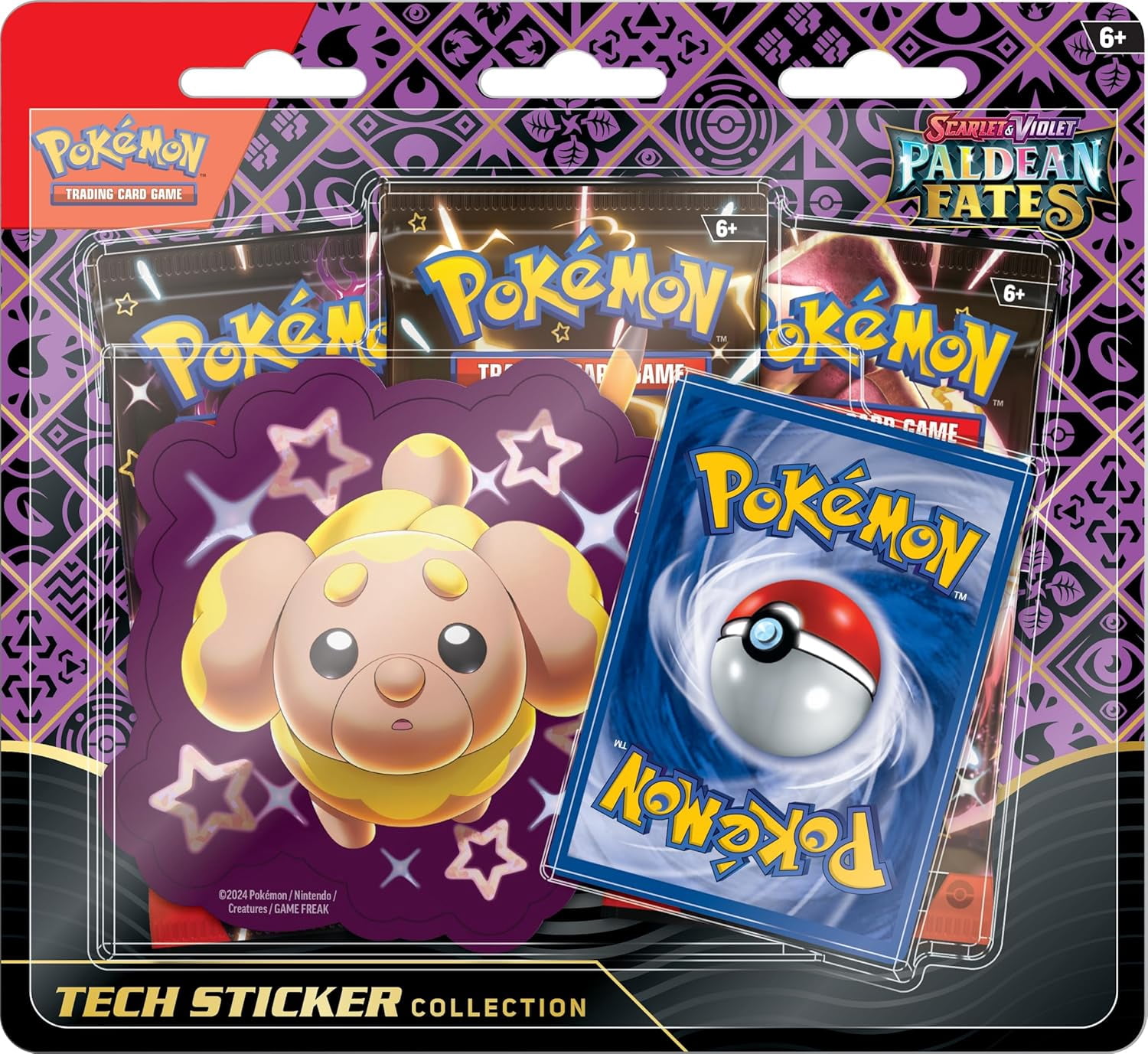 Pokémon TCG: Scarlet & Violet—Paldean Fates Tech Sticker Collection - Receive 1 at Random!