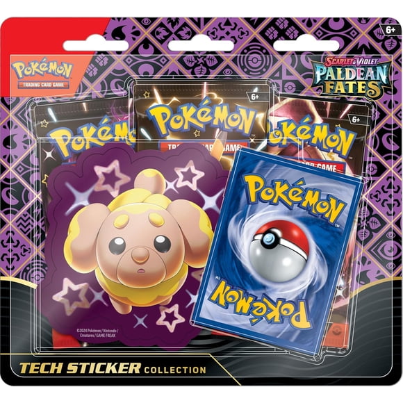Pokémon TCG: Scarlet & Violet—Paldean Fates Tech Sticker Collection - Receive 1 at Random!