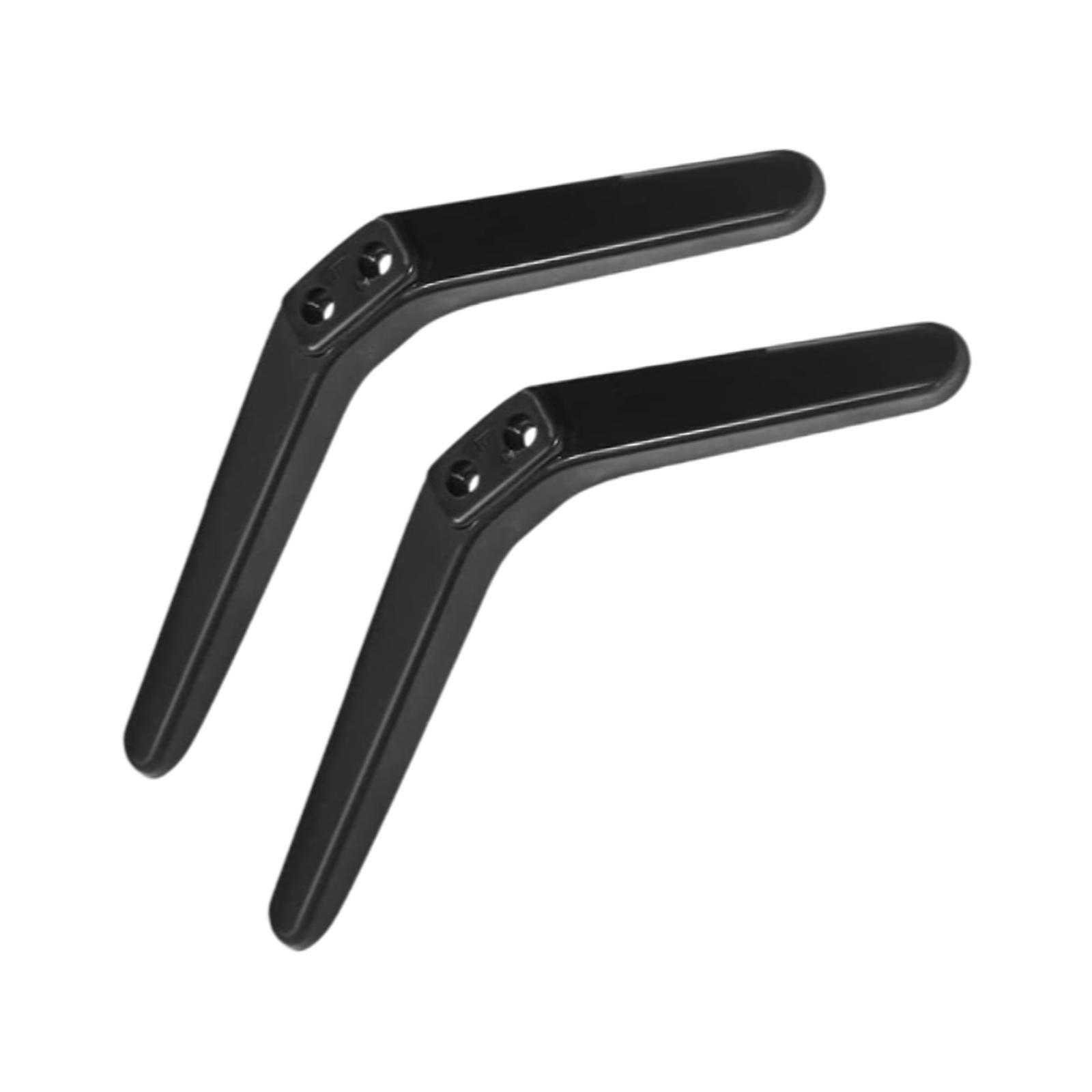 Xuanheng 2 Pieces TV Stand Mount Black Universal TV Holder for Most Televisions Hotel