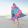 thumbnail image 1 of Sentmoon Microfiber Beach Towel Super Lightweight Colorful Bath Towel Sandproof Beach Blanket Multi-Purpose Towel For Travel Swimming Pool 28x60 Inch Deals of The Day, 1 of 5