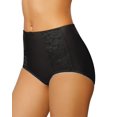 thumbnail image 1 of Bali Womens Double Support Brief, 6, Black, 1 of 2