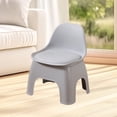 thumbnail image 4 of Mini Ba Danhjin Plastic Small Stool Thickened Household Chair Children Backrest Chair Sofa Coffee Table Short Stool Adult Living Room Stools Home Decor, 4 of 6