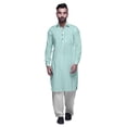thumbnail image 1 of Atasi PathaniKurtaPyjama WeddingKurtaPajama For Boys Summer Clothing, 1 of 5