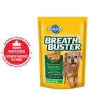 PEDIGREE Breathbuster Gâteries pour chiens, fraicheur pour chien, Biscuits croustillants à l'huile d'Eucalyptus et persil, chiens adultes de petite race, 500g Pochette