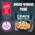 thumbnail image 2 of CRAVE Chicken Poblano Queso Burrito Bowl, 340 g Box, CRAVE CHICKEN POBLANO BURRITO BOWL, 2 of 15