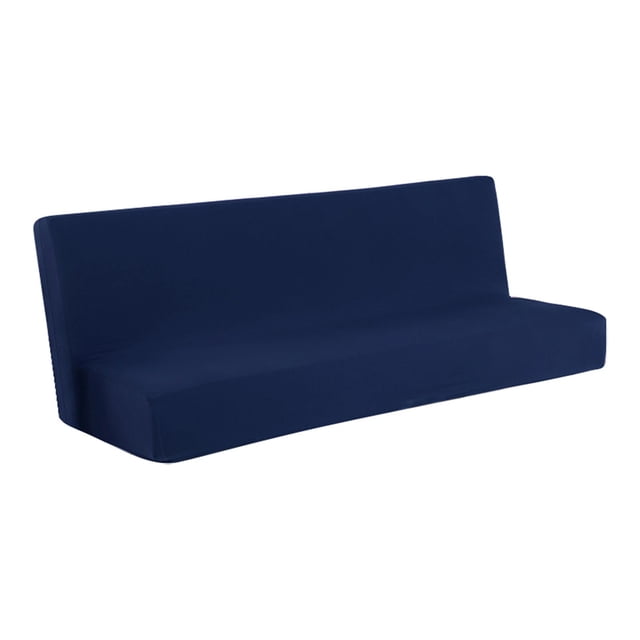 Housse de Sofa Pliable - Housse de Futon Uni / Tissu Polyester Élastique Housse Tout Inclus / Housse de Sofa Extensible pour Salon / Housse Protectrice pour Meubles