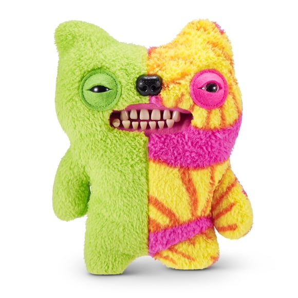 Fuggler Misfit Monsters 9-inch Series 1 (Munch Tooth - Green & MultiBoth Teddy pile) by ZURU