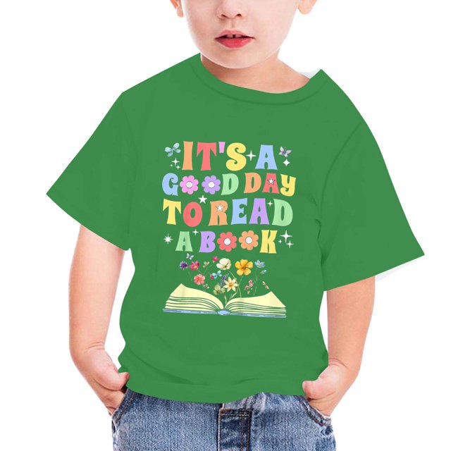 Birdeem Chemises pour Enfants T-Shirt Graphique à Manches Courtes Col Rond Crop Top pour Filles et Garçons de 3 à 14 Ans T-Shirt Tee